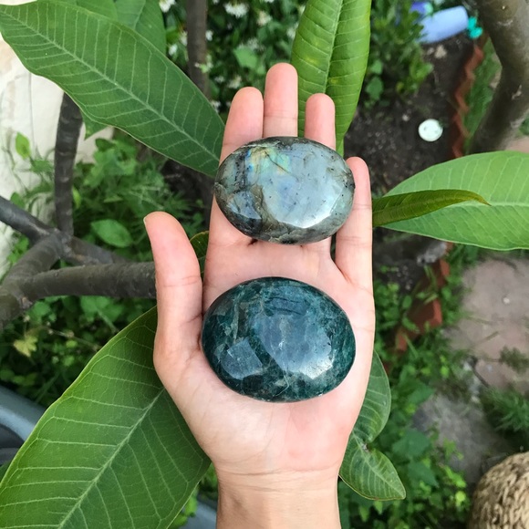 Other - Blue Apatite & Labradorite (chipped)